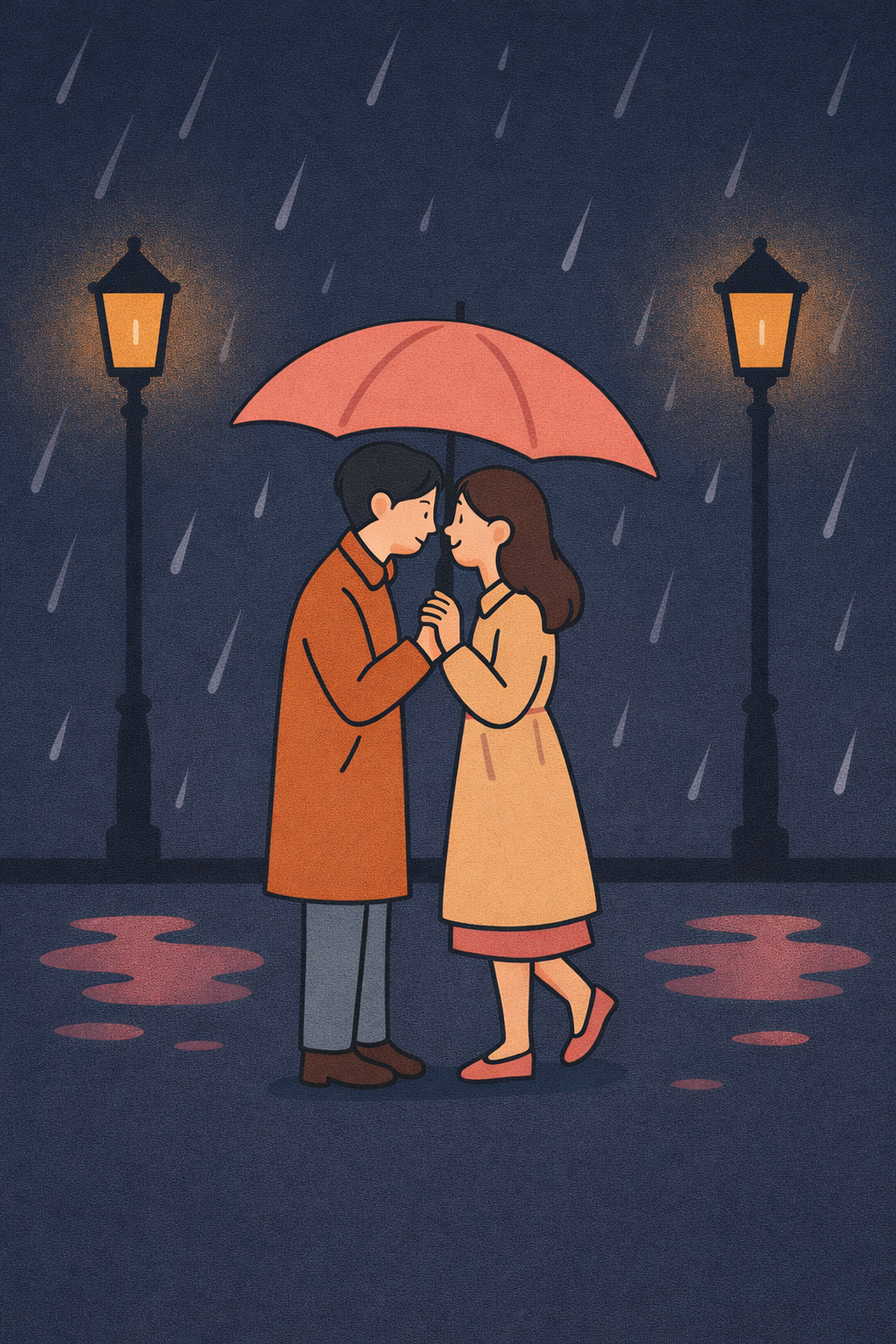 빗속데이트 앞면