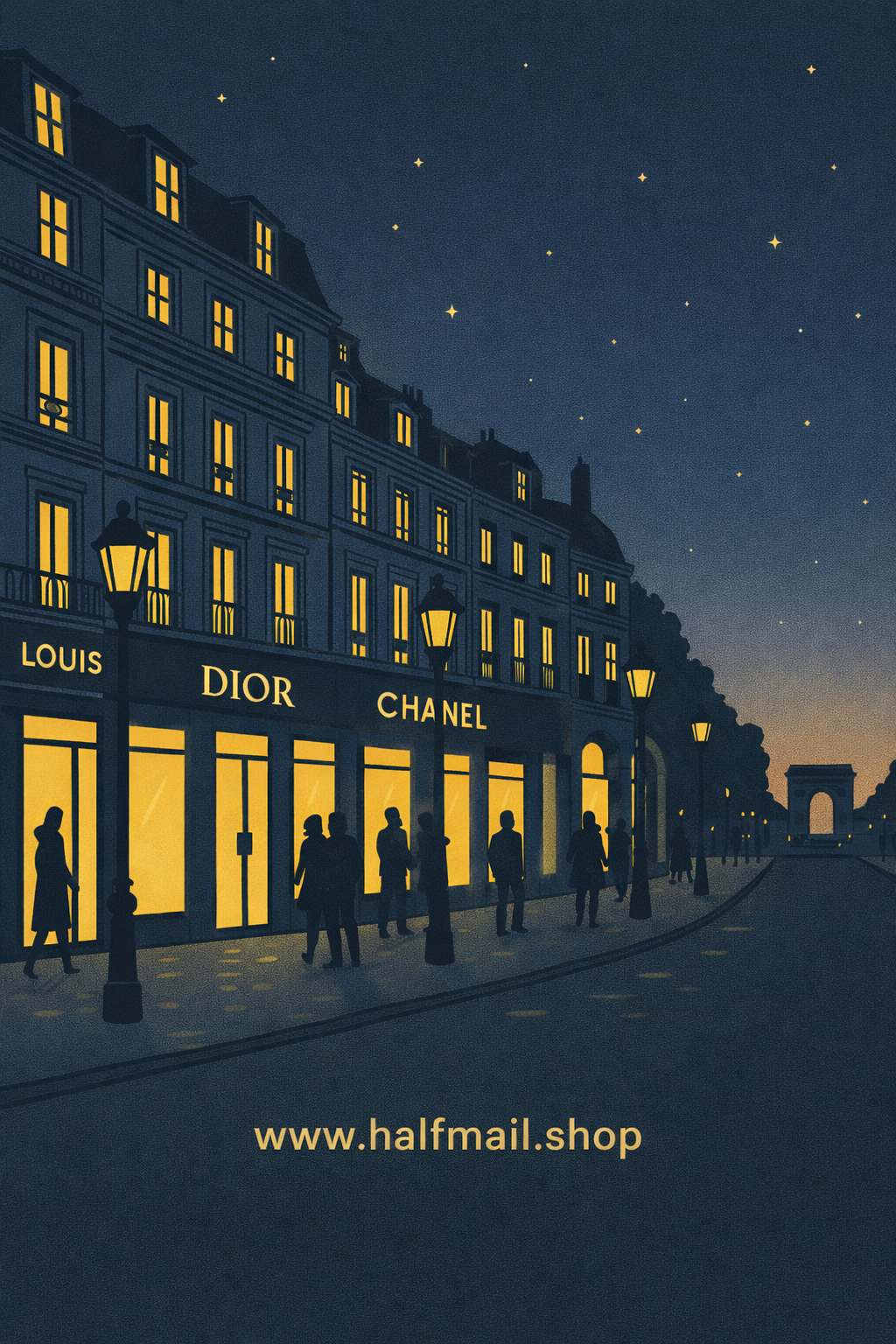 샹제리제거리 앞면